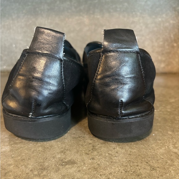 Karl Lagerfeld Black Leather Slip On Shoes Cler Black Suede Men’s Size 14M - Picture 4 of 12